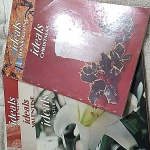 Lot of 5 vintage Ideals books